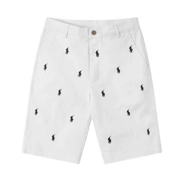Little Horse Flower Brand Business Casual Shorts