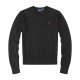 Long-sleeved round-neck horse-themed hoodie