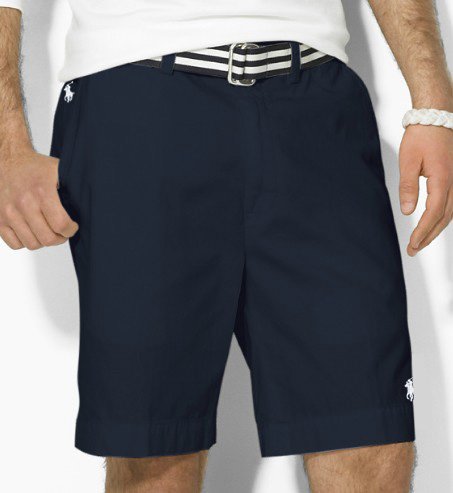 Small Horse Mark Business Casual Shorts